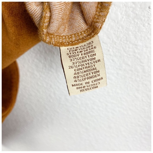 XCVI Demitra Hooded Jacket Golden Topaz Size XS - Picture 11 of 12